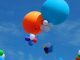 Stiftungsjubiläum – bunte Luftballons fliegen in der Luft